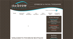 Desktop Screenshot of ibrowboutique.com